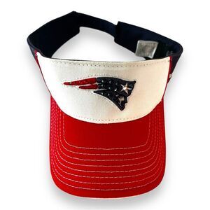 Reebok NFL Team New England Patriots Visor Cap Adjustable  Jewel Embellishments